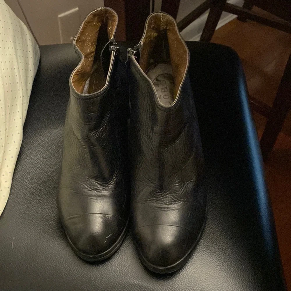 Chuckies New York Wedge Ankle Boots